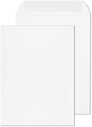 אנדוק 6 על 9 עצמי חותם פתוח סוף לבן מעטפות-15 מארז-28 ליברות. נייר כבד, קטלוג דיוור ומשלוח, מעטפה לבנה גדולה.