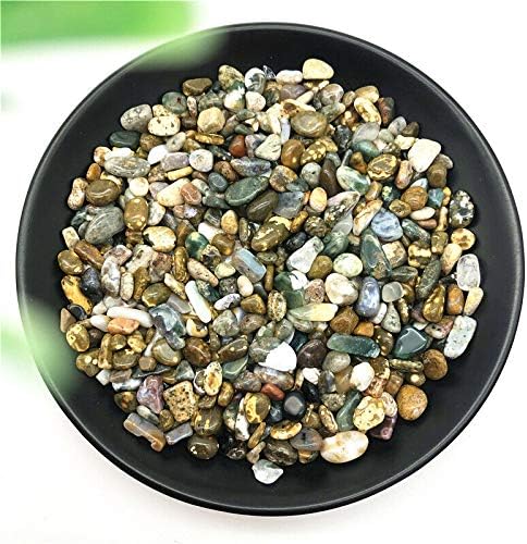 Binnanfang AC216 50G 5-8 ממ אוקיינוס ​​טבעי ג'ספר אגת אבן חצץ דגימה מלוטשת אבני ריפוי אבנים טבעיות ומינרלים