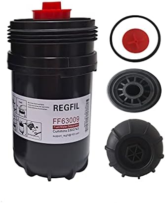 Regfil FF63009 משמר ציפד מסנן דלק מפריד מים מחליף 5303743 FF63008 FH22168 5304214 5289121 FF63054NN