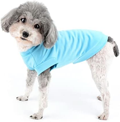 קטן כלבים חולצות מהיר יבש קיץ חולצות קירור גור בגדים רך שרוולים אפוד גופייה לנשימה נמתח לחיות