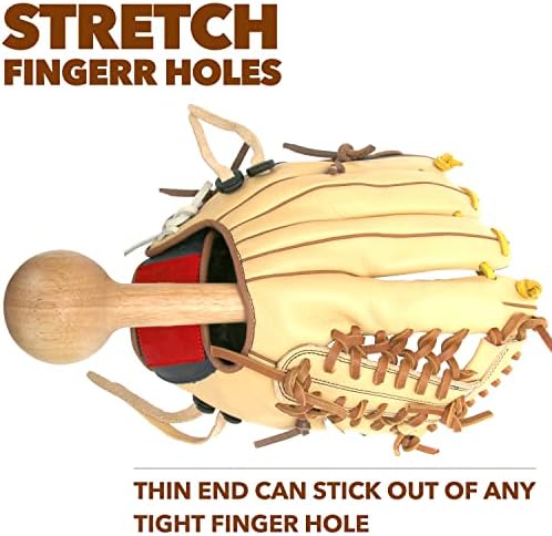 Aliball baseball כפפות מלט, מבנה אחד מבנה כפפות Breakin Mallet מהיר צור סופטבול כיס בצורת כדור וטיפול