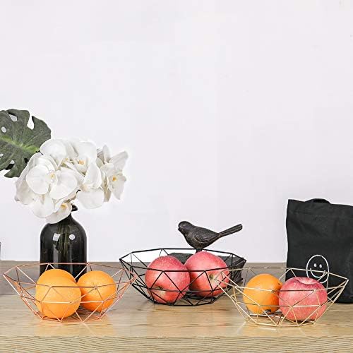קערת פירות יצירתית קערת סל קערת מיכל מרכזית לסלון ושולחן מטבח מודרני