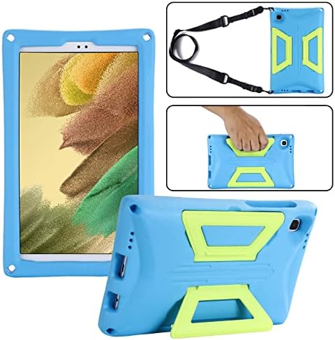 מארז לילדים של Newstyle עבור Samsung Galaxy Tab A7 Lite 8.7 אינץ '2021 שחרור, רצועת כתף מחוספסת מארז מגן עם