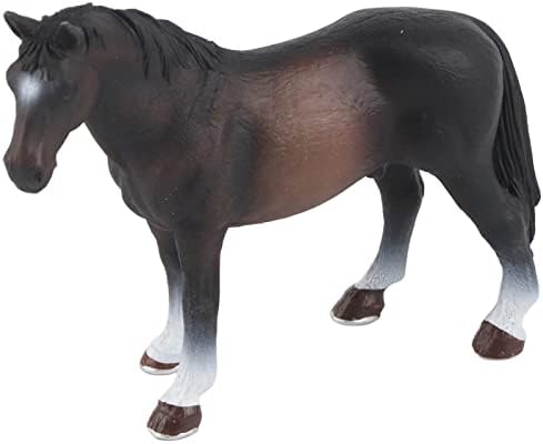 סוסי צעצועים של Plplaaoo, צעצוע של מודל סוסים, מודל נוכח סוס, סימולציה של פסלון סוס מוצק מודל חיה