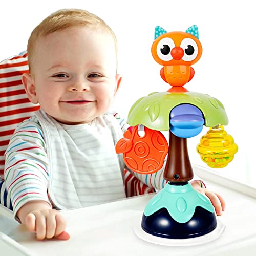 תינוק רעשן צעצועי תינוקות גבוהה כיסא צעצועי עם יניקה כוס תינוק צעצועי 6 כדי 12 חודשים תינוק מגש צעצועי 6 9 12