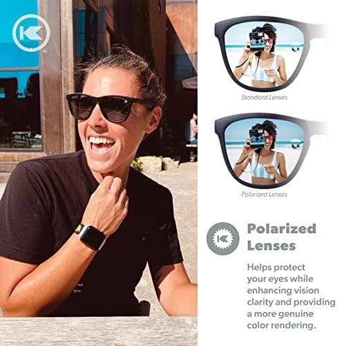 משקפי שמש מקוטבים לגברים ונשים-עדשות עמידות להשפעה והגנה מלאה על יו-וי-400