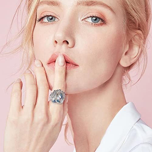 נשים אופנה לבנות ברבור פרל רטרו רטרו טבעת קלאסית טבעת נשים