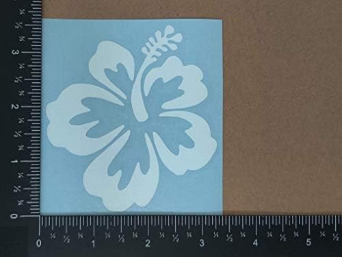 מדבקות היביסקוס 4 חבילה, מדבקות פרחי היביסקוס בהוואי