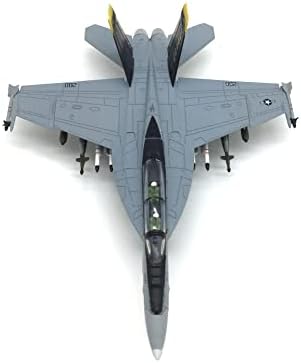 CSYANXING 1/100 סגמנית סגסוגת חיל הים האמריקני F/A-18B קרב מטוסים דגם דגם מדגם מטוסים צבאיים למתנת