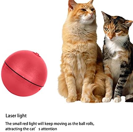 כדור מסתובב עצמי של חתול, כדורי צעצוע של חתול אוטומטי של חתול אוטומטי