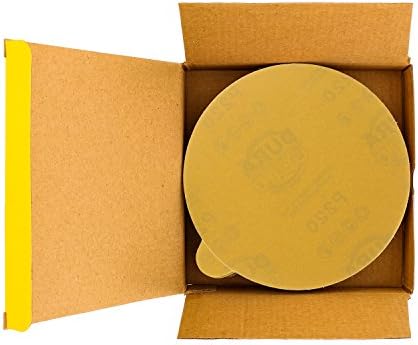 Dura -Gold Premium 6 דיסקי מלטש PSA זהב - 220 חצץ בדים מעולים מזהב טהור - סמרטוטים