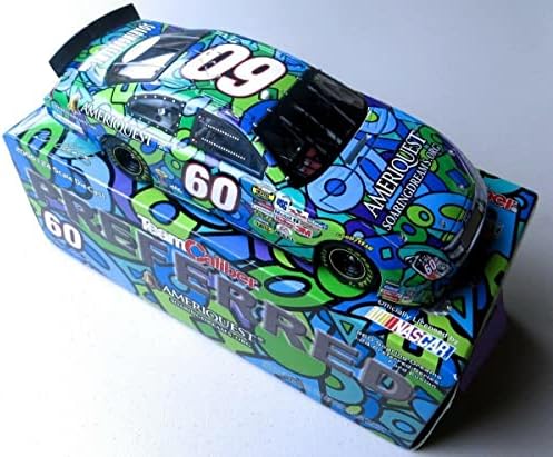 קרל אדוארדס חתום חתימה חתימה מכונית NASCAR 1:24 AMERIQUEST 60 JSA LL62713 - מכוניות דיאסט עם חתימה