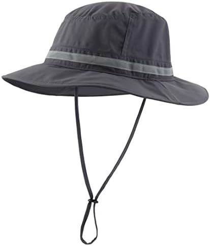 Connectyle's דלי אטום למים של גברים כובע גשם חיצוני כובע דיג 50+ כובע דיג