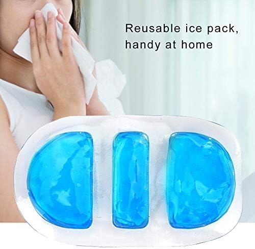 פוקט לשימוש חוזר ג 'ל קרח חבילות עבור האף, נייד בלעדי האף קר ג' ל קרח חבילה קר לדחוס, טבעי בטוח קירור