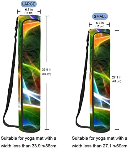 תיק מזרן יוגה של ראטגדן, תיק נשיאה של מזרן יוגה עם רוכסן מלא עם רצועה מתכווננת לנשים גברים