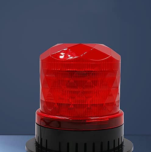 אור מהבהב אזהרת בטיחות מנורת מלגזה ענבר אדום הוביל אורות מהבהבים למכסחת 10-110 וולט, טרקטורונים, משאיות, טרקטור,