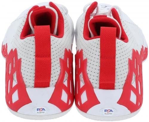 לוקה דונצ'יץ 'חתום כפול ג'ורדן דגם דגם נעלי נעליים PSA DNA COA - נעלי ספורט NBA עם חתימה