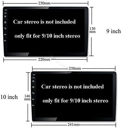 9 אינץ רכב רדיו פאשיה מסגרת עבור שברולט אפיקה 2013 נאבי נגן פנל דאש ערכת התקנה סטריאו מסגרת לקצץ לוח