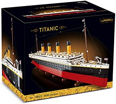 ערכת בניית טיטאניק, דגם גדול ספינת טיטאניק ערכת אומנויות ומלאכות ערכת בנייה למבוגרים מתנת יום