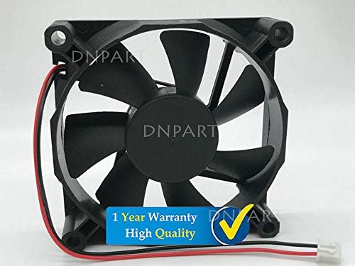 מאוורר DNPART תואם ל- TD8020LS 12V 0.08A 8 סמ מתקן מאוורר 80 * 80 * 20 ממ מאוורר קירור שקט