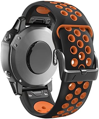 Dzhtus Sport Silicone Watch Straps צמיד שחרור מהיר עבור Garmin Fenix ​​6x 6 Pro 5x 5 Plus 3HR 935 945 צמיד כף יד