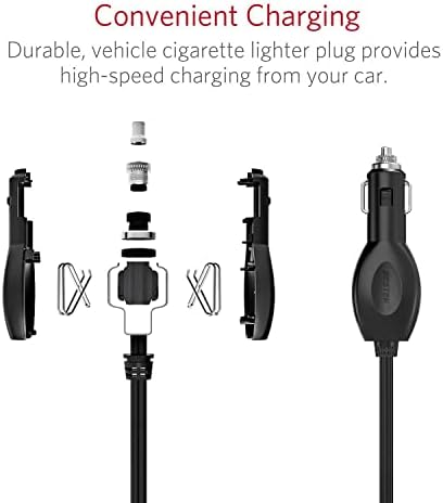 מטען USB לרכב מטען מהיר 86W 9A מטען מהיר 3.0 ו- USB-C PD מתאם מטען לרכב עם זיהוי חכם לטלפונים סלולריים