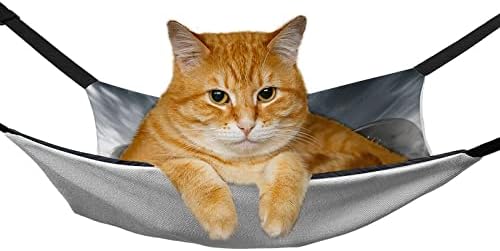 חתול מיטת רכב חיוג לחיות מחמד כלוב ערסל לנשימה תליית מיטת עבור חתלתול גור ארנב החולדה 16.9 איקס 13
