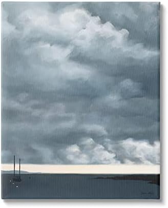 תעשיות סטופל עננים מעוננים כבדים מתנשאים סירת מים אוקיינוס, עיצוב מאת ג'ן אייטל