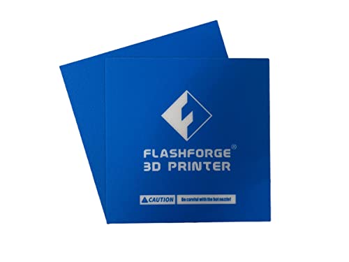 מדבקה להדפסת מיטה מחוממת כחולה לבניית צלחת Flashforge Finder Printer 3D 157 x 157 ממ