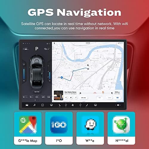 Wostoke 13.1 אנדרואיד רדיו Carplay & Android Auto Autoradio CAR ניווט סטריאו נגן מולטימדיה GPS