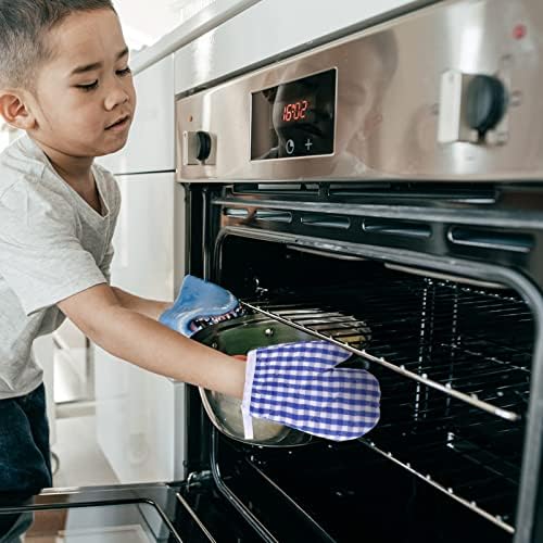 2 יחידות ילדים מיקרוגל כפפות לשחק מטבח כפפות בישול כפפות מנגל אפיית כפפות כפפות אפיית צלייה בישול