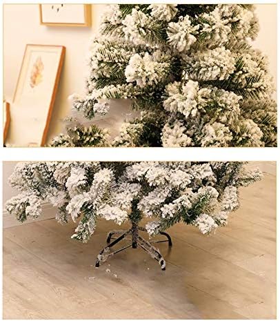 עץ חג המולד של יומו לבן נוהר, בית חג המולד כפרי חווה מלאכותית עץ אורן חג המולד - מושלם לקישוט חג מקורה וחיצוני