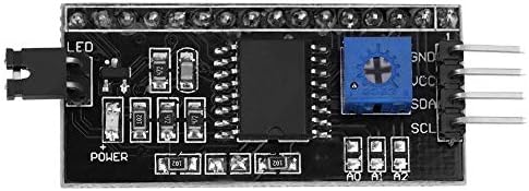 LCD1602 לוח מתאם IIC/I2C מתאמי סדרה ממשק מודול 5V ממיר לערכת DIY