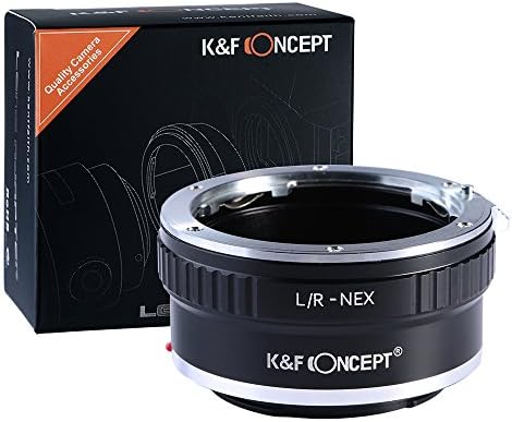 K&F קונספט עדשת הרכ מתאם תואם לעדשת הרכבה של Leica ל- Sony E-Mount Nex מתאם גוף