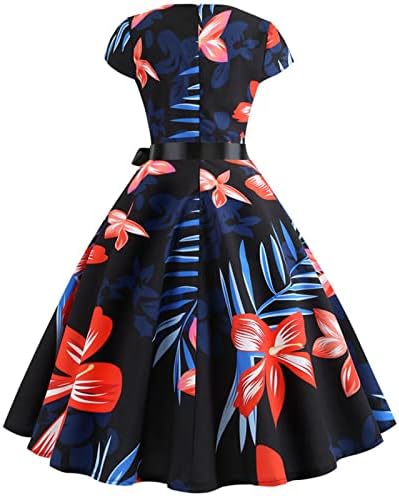 שמלות קיץ שמלות שרוול קצר שמלת 2023 מסיבת חמוד מידי מקרית פסחא שמלות