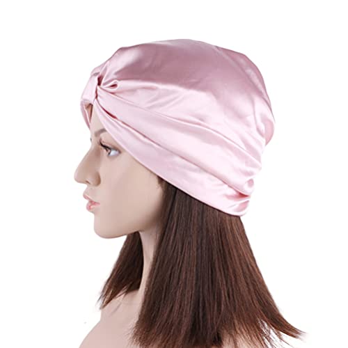 סאטן סאטן כובשי שיער יופי כובעי מקלחת כובעי כובעים ישנים אביזרים לנשים 2 יחידות