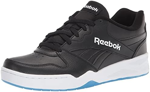 REEBOK גברים BB4500 LOW 2 נעלי ספורט, שחור/לבן, 9