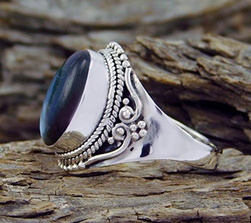 לליסה נשים אופנה 925 טורקיז טורקיז טבעת טבעת חתונה תכשיטים כלה SZ 6-10