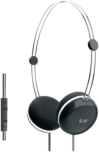 ILUV IHP613GRP כותנה מתוקה כותנה גבוהה אוזניות סטריאו סטריאו עם SPEAK EZ Remote for Apple iPad, iPod