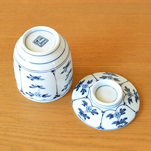 : כוסות צ 'וואנמושי עם מכסים סט של 2 כלי צ' ואן מושי אריטה אימארי יפניים תוצרת יפן ווארי - סוקה