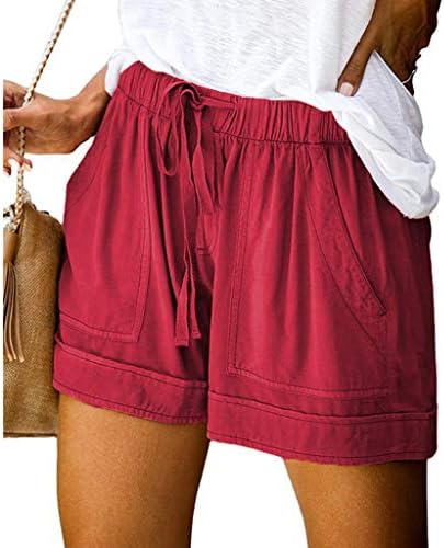 נשים נוחיות נוחיות המותניים המותניים המותניים המותניים מכנסיים קצרים בקיץ חוף קיץ מכנסיים קצרים
