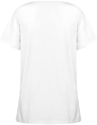 חולצות נשים אופנת 2023 בועת צוואר עגול מזדמן בועה שרוולים קצרים חולצות טוניקה חולצות עליונות
