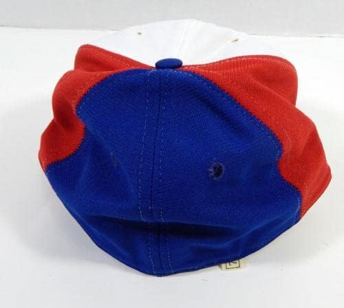 1983-89 Montreal Expos Bryn Smith 28 משחק השתמש ב- Blue Hat 7.125 DP22656 - משחק כובעי MLB