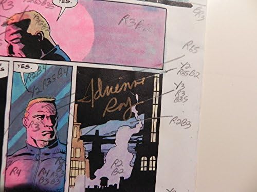 בציר באטמן צל עטלף חלק 9 צבע מדריך חתום אדריאן רוי עם עמ ' 29