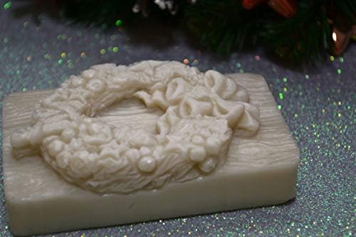 זר חג המולד סיליקון סבון סבון שעווה שעווה שרף חימר