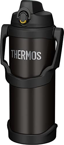 Thermos FJQ-2500 BK בקבוק מים, כד ספורט מבודד ואקום, 0.6 גל, שחור