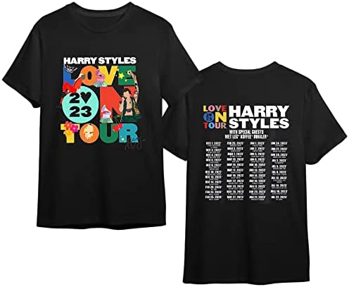 Harry Tour 2023 חולצת טריקו, מתנה ללהקה 1-Directi0n מתנה, אהבה לסיבוב הופעות 2023, חולצת סגנונות 2023,