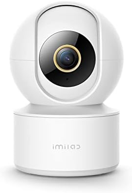 מצלמת אבטחה ביתית IMILAB מקורה, 4MP C21 WIFI מצלמת IP עבור PET/NANNY/MONINCE