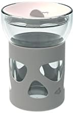 Leonardo 029208-CN קפה כפול קפה קפה עם שומר סיליקון, זכוכית עמידה בחום, 11.4 פלורידה, אינגירו בז '