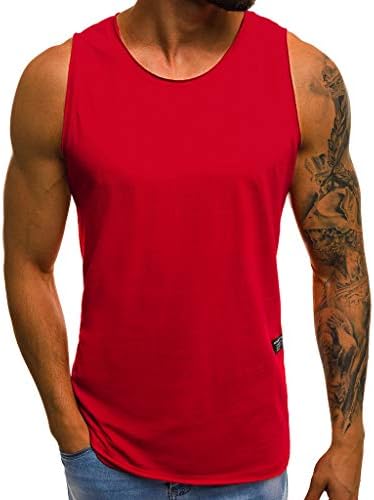 וואי-גברים חדר כושר אימון סטרינגר גופיות בתוספת גודל פיתוח גוף כושר שרירים חולצות ללא שרוולים אפוד